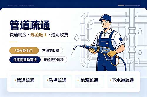 凌海管道疏通