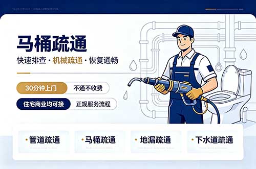 凌海马桶疏通