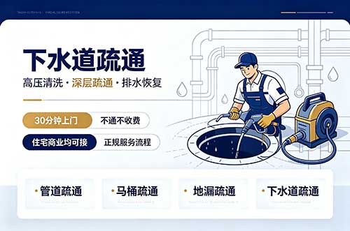 凌海下水道疏通
