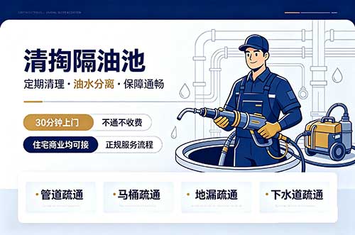 凌海清掏隔油池